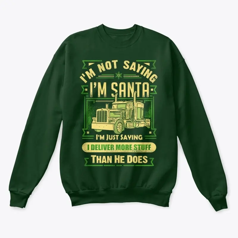 Santa Truck Classic Sweatshirt